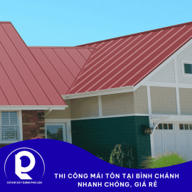 TThi công mái tôn tại Bình Chánh nhanh chóng - Gọi ngay 0931 188 857