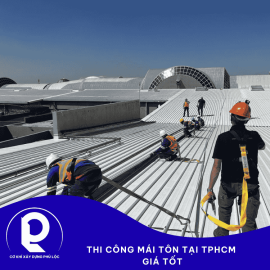 TThi công mái tôn tại TPHCM giá tốt - Liên hệ: 0931 188 857