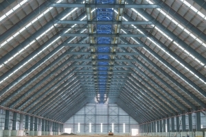 Thi công nhà thép tiền chế tại Bình Chánh