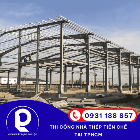 Thi công nhà thép tiền chế tại TPHCM - Nhà Thép Tiền Chế Có An Toàn Không? 