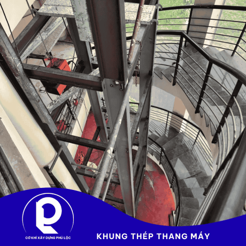 Khung thép thang máy