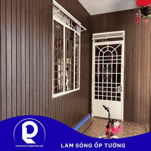 Lam sóng ốp tường